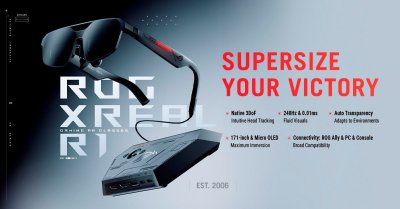 Met de ROG Xreal R1 speel je op een bioscoopdoek